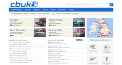 Desktop Screenshot of charterboats-uk.co.uk