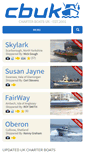 Mobile Screenshot of charterboats-uk.co.uk